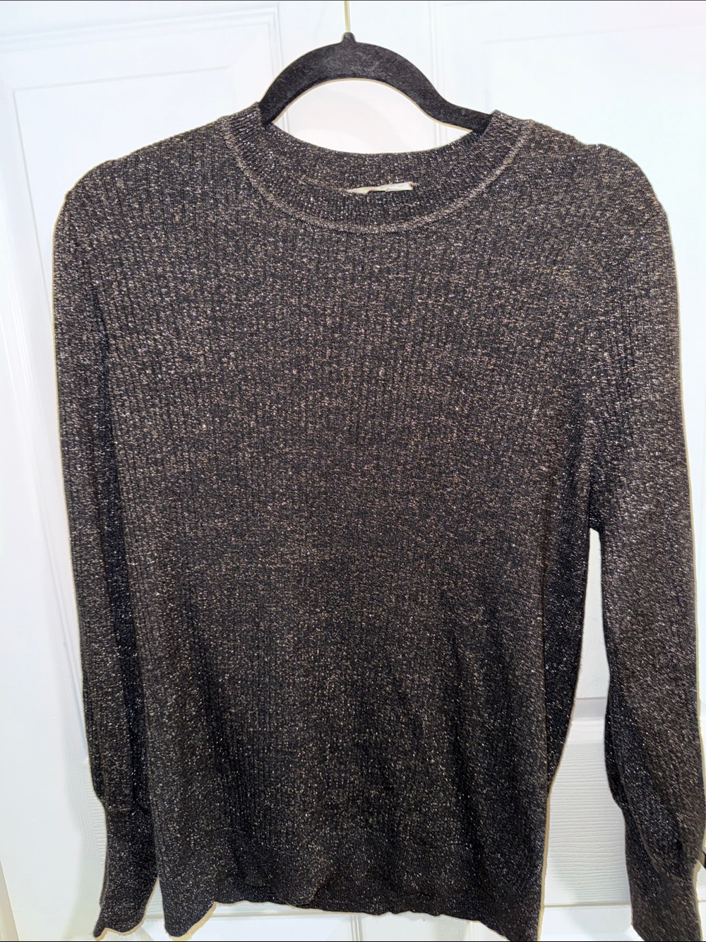 Men's Crewneck Sweater in Dark Heather Gray